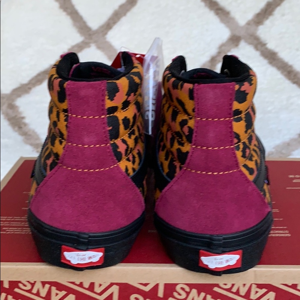 • VANS SK8-Hi Punk Best Red/Black Men’s - Picture 10 of 16